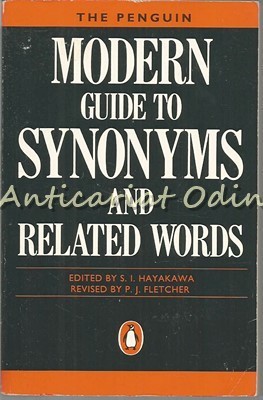 The Penguin Modern Guide To Synonyms And Related Words