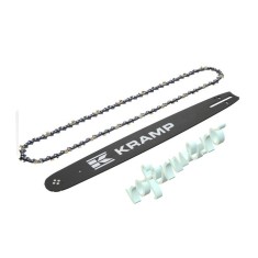 Lant motofierastrau drujba + lama 45 cm Husqvarna, pas .325 (dinti titan)