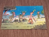 Belgia Carte Poștală Umoristică &ndash; Soldați și Indian, Ilustrație, Necirculata, Printata