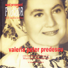 CD Populara: Mari interpreti de folclor - Valeria Peter Predescu ( SIGILAT )