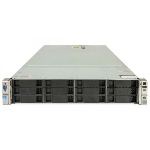 Server HP Proliant DL380E G8 2 x EIGHT CORE E5-2450L 96GB RAM ideal pentru storage 12 x 3.5&quot;; bay