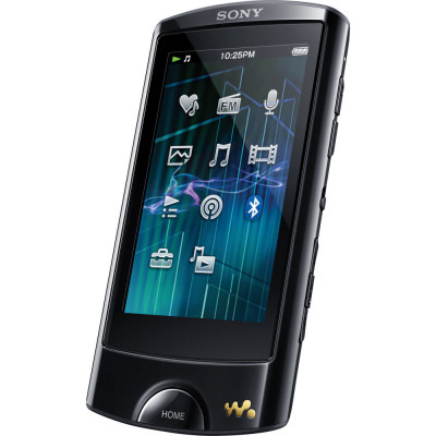 Walkman Sony NWZ-A864 8GB MP3 Black Video Player FM Radio Tested Touch Screen foto