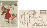 ~Ungaria, Carte postala, felicitare de Anul Nou, 1931