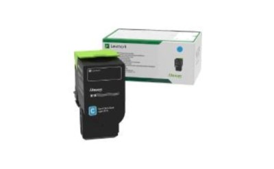 Lexmark 77L20C0 Cyan 12K Toner Cartridge foto