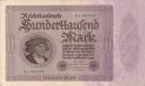 GERMANIA 100.000 marci 1923 VF+++!!!
