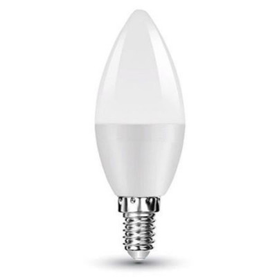 Bec LED E14 7W 470lm 3000K alb cald cip SAMSUNG V-TAC foto