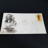 Plic filatelic Prima Zi de Emisiune SUA 1972 - Medicină Osteopatică, omagiu Andrew Taylor Still