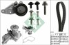 INA 530 0140 30 Set pompa apa + curea dintata