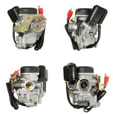 Carburator scuter GY6 80cc, 4 timpi foto