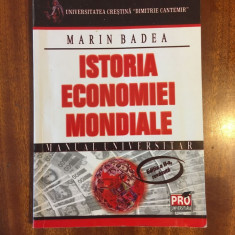 Marin Badea - Istoria economiei mondiale (2008)