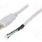Cablu cabluri, USB A mufa, USB 2.0, lungime 3m, gri, BQ CABLE - CAB-USB-A-3.0-GY