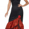 Costum feminin Smiffy&#039;s Flamenco Senorita, rochie si casca negru