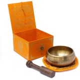 BOL TIBETAN C&Acirc;NTĂTOR PENTRU VINDECAREA CU SUNETE SACRE | CINCI | 10 cm