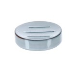 Săpuniera Ceramică Rotundă &ndash; Bleu Lucios