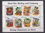 GUYANA 1995 DISNEY MI. 5081-5088 KLEINBOGEN MNH