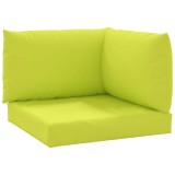 Cumpara ieftin Perne pentru canapea din paleti, 3 buc., verde aprins, textil