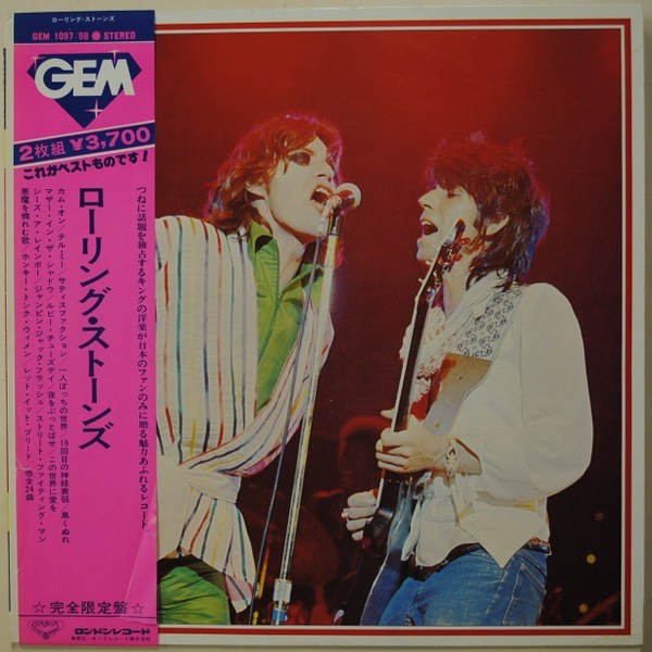 Vinil # 2XLP "Japan Press" The Rolling Stones &lrm;&ndash; Gem (VG++)