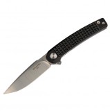 Cumpara ieftin Cuțit pliabil DULOTEC K255 &ndash; cu m&acirc;ner polimer G10, oțel inoxidabil D2, negru