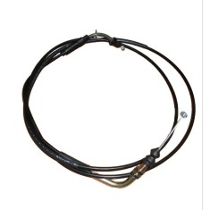 Cablu acceleratie cu placuta GY6-50 (139QMB) - Baotian - First Bike - Kymco - Rex &ndash; Peugeot Vclic - Rieju - Sachs 4T 50-80cc - lungime: 195 cm