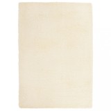 Cumpara ieftin Covor shaggy cu pom inalt, NAVARRA, crem, 120x170 cm, poliester