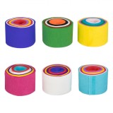 Set H&acirc;rtie Creponată Multicolor, 17gsm, 10m x 3.5cm, 6 Bucăți, Oem