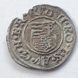 Ungaria 1 denar 1584 KB argint Rudolf ll, Europa