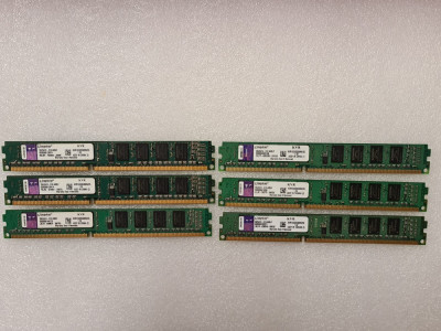 Memorie RAM desktop Kingston ValueRAM 2GB DDR3 1333MHz KVR1333D3S8N9/2G foto