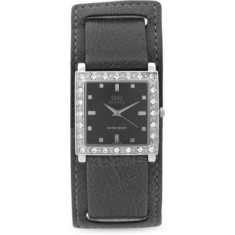 Ceas dam? Q&amp;Q negru Q763J302Y