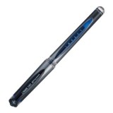 Pix cu gel Uni-ball Signo Broad UM-153S, 1. 0mm, cu capac, corp transparent, grip cauciucat, albastru