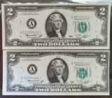 2 dollars 1976 UNC star note SUA