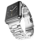 Curea Apple Watch 1 42mm Asteroid GSM, argintiu, W036