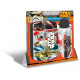 Set recipient apa Al 500ml si cutie pranz Star Wars gri, Diverse