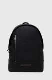 Armani Exchange rucsac barbati, culoarea negru, mare, neted