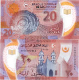 Mauritania 20 Ouguiya 2020 P-WA22 Polimer UNC