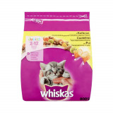 Hrana Uscata cu Pui pentru Pisici WHISKAS Junior, 800 g, Granule pentru Pisici Junior, Bobite pentru Pisici Junior, Hrana Puii de Pisici, Whiskas Croc