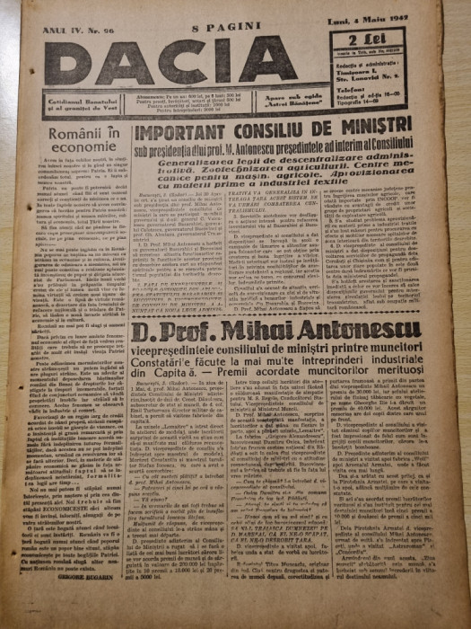 dacia 4 mai 1942-concert george enescu,moartea mamei lui aurel vlaicu,evreii