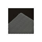 Plasa tuning argintie / crom metalica 100x33cm&nbsp;&nbsp;