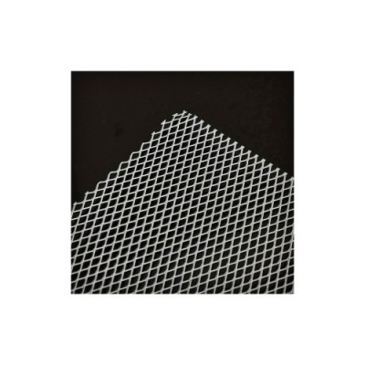 Plasa tuning argintie / crom metalica 100x33cm&amp;nbsp;&amp;nbsp; foto