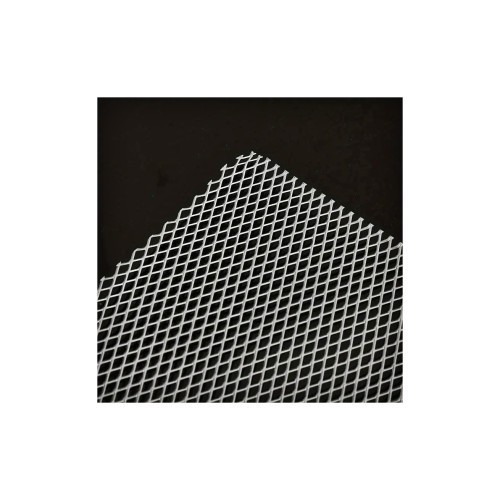 Plasa tuning argintie / crom metalica 100x33cm&nbsp;&nbsp;