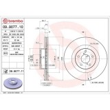 Set disc frana Subaru Forester (Sg) 02.02-12.12, Impreza Estate (Gf) 08.92-12.00, Impreza Estate (Gg) 10.00-12.08, Impreza Saloon (Gc) 08.92-09.01, I, BREMBO