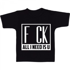 Tricou &amp;quot; All I need is u &amp;quot; foto