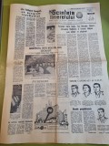 scanteia tineretului 17 februarie 1961-luncoiul de jos brad,eclipsa de soare