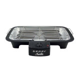 Gratar electric Beper, 2000 W, elemente otel, inaltime reglabila, piese detasabile, indicator luminos