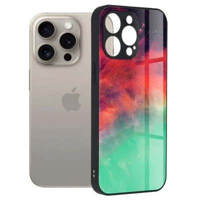 Husa pentru iPhone 15 Pro Max Antisoc Personalizata Oceanul de Foc Glaze foto