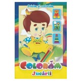 Coloram jucarii. Privim si coloram