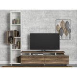 Cumpara ieftin Comoda Tv Tulip TV Unit, Alb, 30x167x160 cm