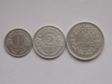 LOT 3 MONEDE 1,2,5 FRANCS 1947 FRANTA, Europa