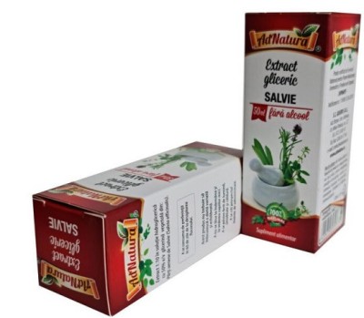 EXTRACT GLICERIC SALVIE FR.ALCOOL 50ML foto