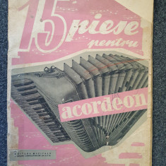 15 PIESE PENTRU ACORDEON - Radu Serban