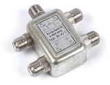 Splitter TV inductiv 4 cai, RI-4/1F, functie DC-block, Delta, E2099, Oem